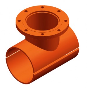 477 Type 1 Split Tee 1 | JCM Industrial Fittings