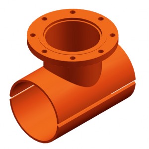 477 Type 1 Split Tee 1 | JCM Industrial Fittings
