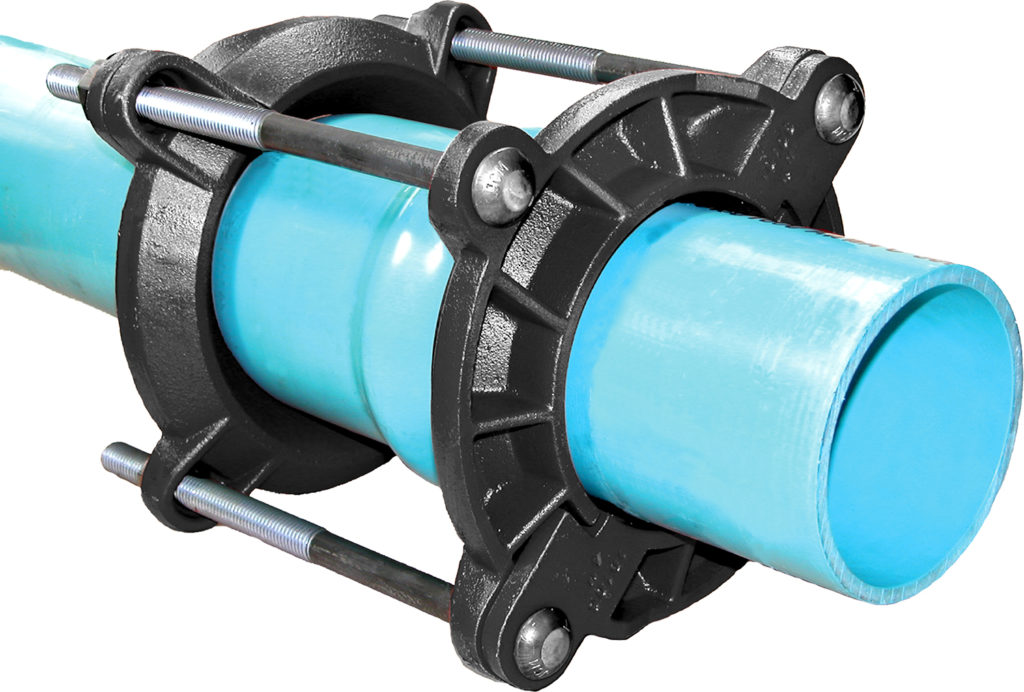 Bell Joint Leak Clamp for Cast Iron, Ductile Iron & PVC