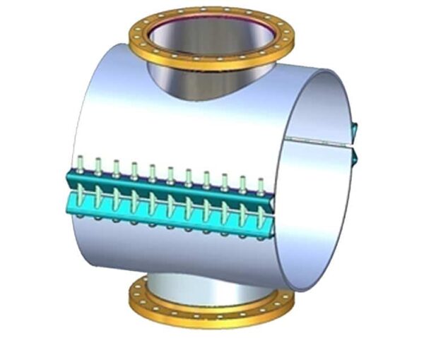 Jcm Flanged Outlet Tapping Cross - JCM Industrial Fittings